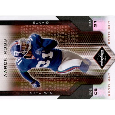 2007 Leaf Limited Bronze Spotlight #257 Aaron Ross