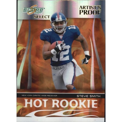 2007 Select Hot Rookies Artist's Proof #20 Steve Smith USC
