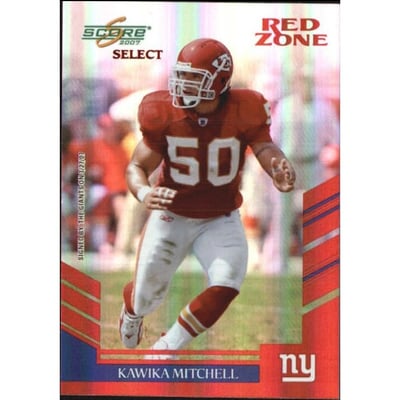 2007 Select Red Zone #264 Kawika Mitchell