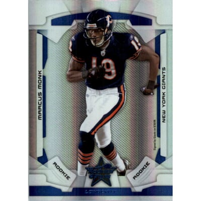 2008 Leaf Rookies and Stars Longevity Sapphire #158 Marcus Monk
