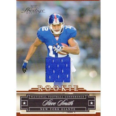 2008 Playoff Prestige Rookie Review Materials #172 Steve Smith USC