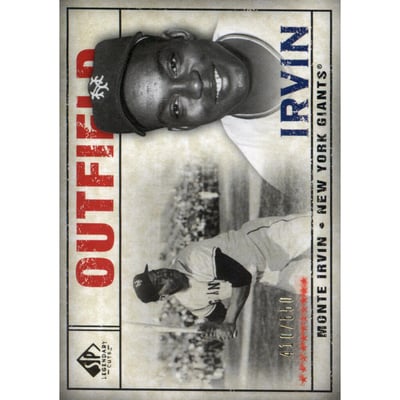 2008 SP Legendary Cuts #176 Monte Irvin