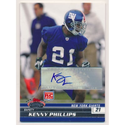 2008 Stadium Club Rookie Autographs #173 Kenny Phillips D
