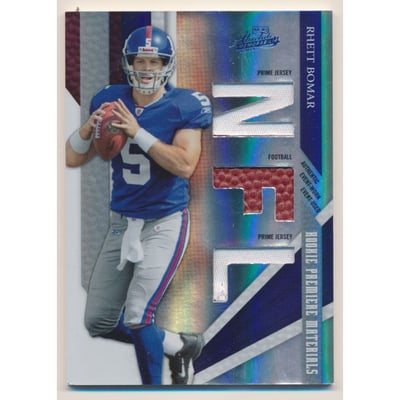 2009 Absolute Memorabilia Rookie Premiere Materials NFL Spectrum Prime #233 Rhett Bomar