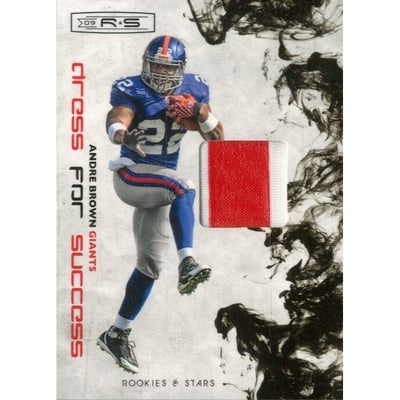 2009 Donruss Rookies and Stars Dress for Success Jerseys Prime #33 Andre Brown