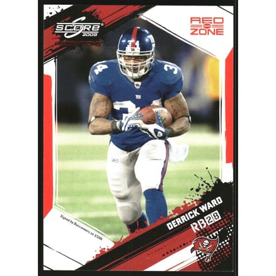 2009 Score Inscriptions Red Zone #194 Derrick Ward