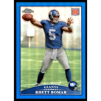2009 Topps Chrome Blue Refractors #TC203 Rhett Bomar