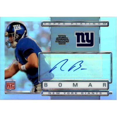 2009 Topps Platinum Rookie Autographs #141 Rhett Bomar/850