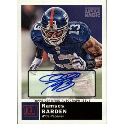 2010 Topps Magic Autographs #40 Ramses Barden 2E