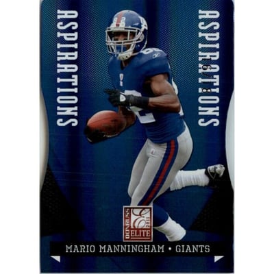 2011 Donruss Elite Aspirations #66 Mario Manningham/18