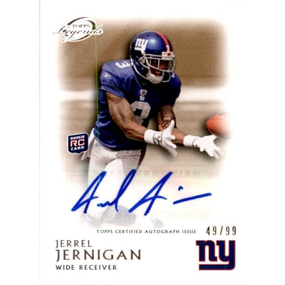 2011 Topps Legends Rookie Autographs Bronze #RAJJE Jerrel Jernigan