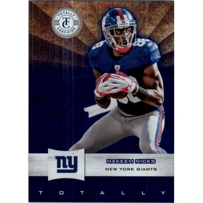 2011 Totally Certified Blue #54 Hakeem Nicks