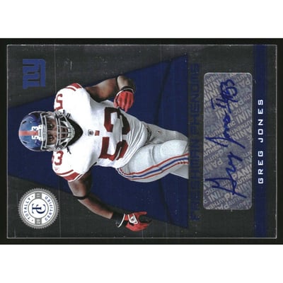 2011 Totally Certified #166 Greg Jones AU/299 RC