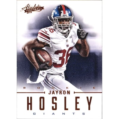 2012 Absolute Retail #147 Jayron Hosley RC