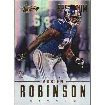 2012 Absolute Spectrum Gold #102 Adrien Robinson