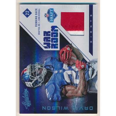 2012 Absolute War Room Materials Prime #11 David Wilson