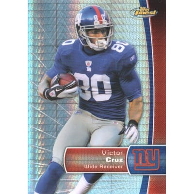 2012 Finest Prism Refractors #6 Victor Cruz