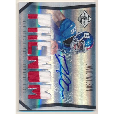 2012 Limited #214 David Wilson JSY AU/122 RC