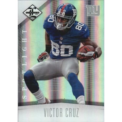 2012 Limited Silver Spotlight #65 Victor Cruz