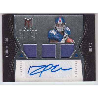 2012 Momentum #111 David Wilson JSY AU/499 RC
