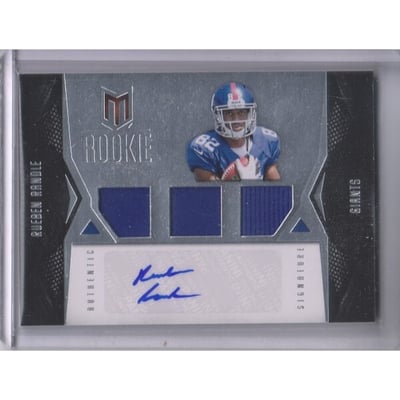 2012 Momentum #130 Rueben Randle JSY AU/499 RC