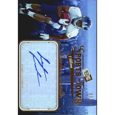 2012 Press Pass SportsTown Gold #STRR Rueben Randle/50