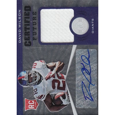 2012 Totally Certified Future Signature Materials #11 David Wilson/175