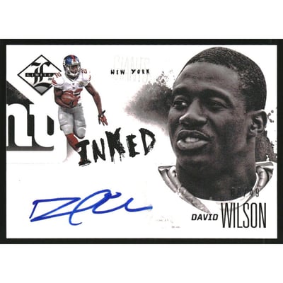 2013 Limited Inked #12 David Wilson/49