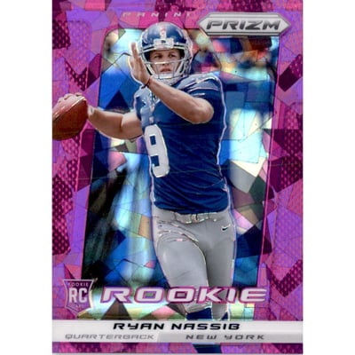 2013 Panini Prizm Prizms Purple Pulsar #281 Ryan Nassib