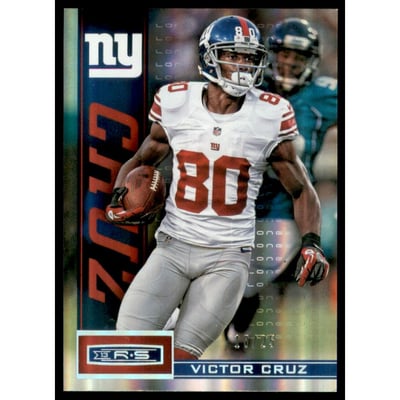 2013 Rookies and Stars Longevity Platinum Parallel #66 Victor Cruz