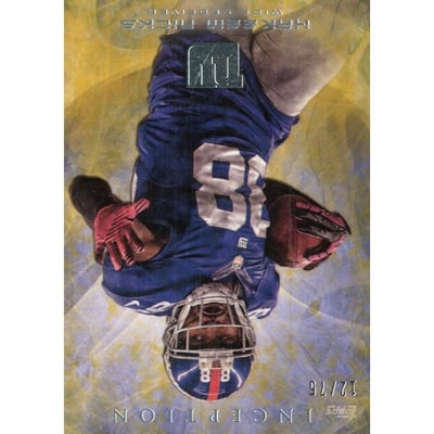 2013 Topps Inception Yellow #42 Hakeem Nicks