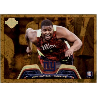 2013 Topps Rookie Legends Gold #96 Johnathan Hankins
