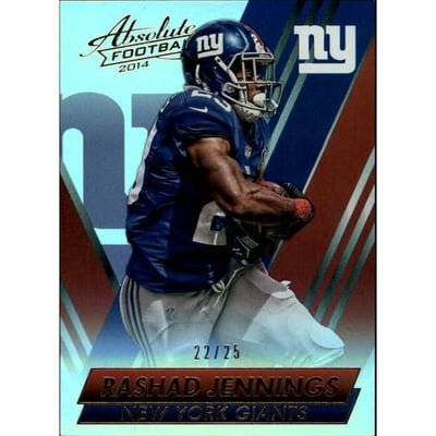 2014 Absolute Spectrum Gold #100 Rashad Jennings