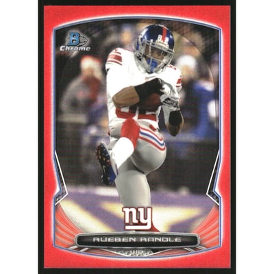2014 Bowman Chrome Red Refractors #87 Rueben Randle