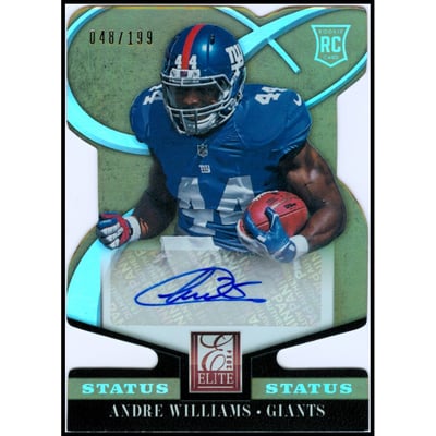2014 Elite Status Gold #105 Andre Williams AU/199