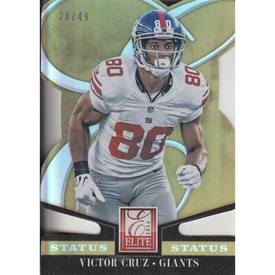 2014 Elite Status Gold #65 Victor Cruz