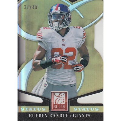 2014 Elite Status Gold #66 Rueben Randle