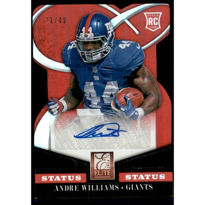 2014 Elite Status Red #105 Andre Williams AU/49