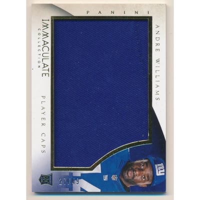 2014 Immaculate Collection Rookie Player Caps #RPCAW Andre Williams/49