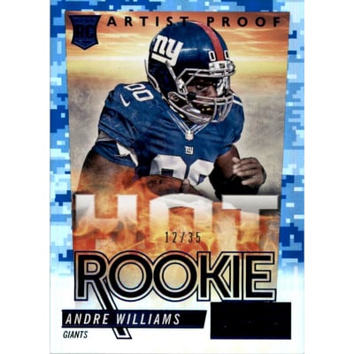 2014 Panini Hot Rookies Hot Rookies Artist's Proof #HR23 Andre Williams