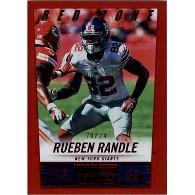 2014 Panini Hot Rookies Red Zone #145 Rueben Randle