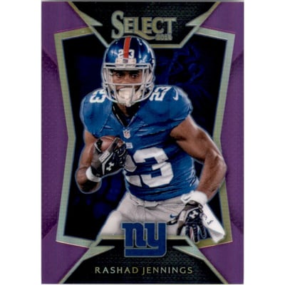 2014 Select Prizm Purple #75 Rashad Jennings