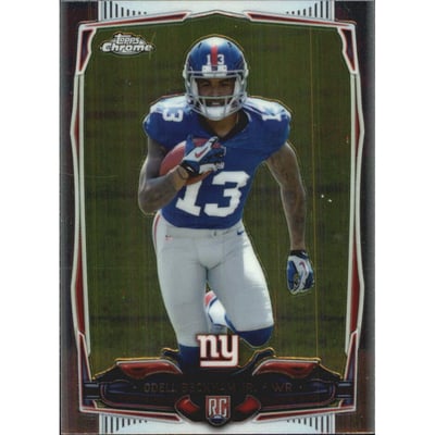 2014 Topps Chrome Mini #117A Odell Beckham Jr. RC