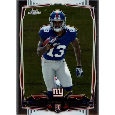 2014 Topps Chrome #117A Odell Beckham Jr. RC