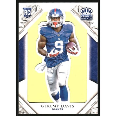 2015 Crown Royale Gold #140 Geremy Davis