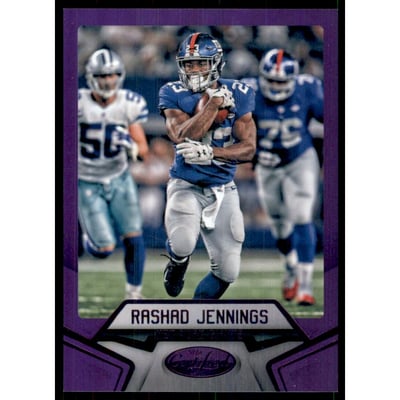 2016 Certified Mirror Purple #77 Rashad Jennings