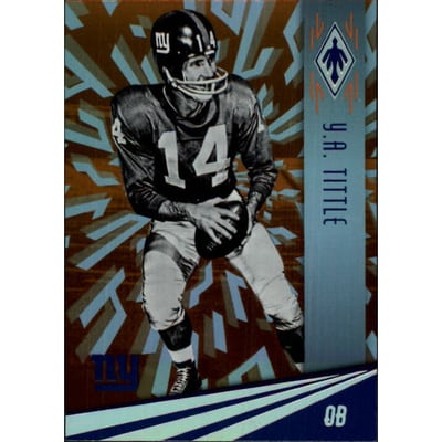 2016 Panini Phoenix Orange #140 Y.A. Tittle