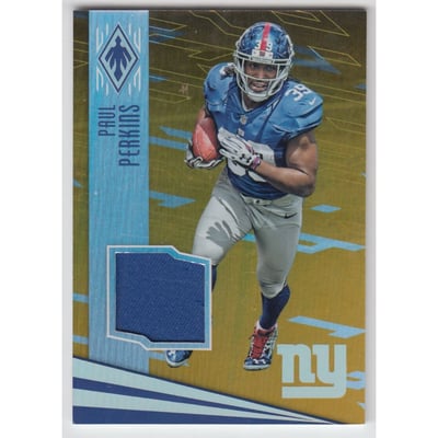 2016 Panini Phoenix Rookie Jerseys Orange #RPSMPP Paul Perkins