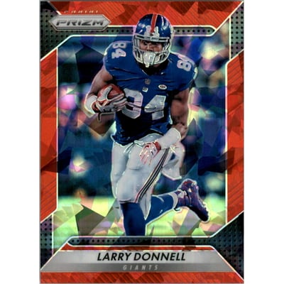 2016 Panini Prizm Prizms Red Crystals #37 Larry Donnell