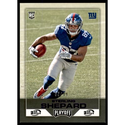 2016 Playoff 2nd Down #237 Sterling Shepard